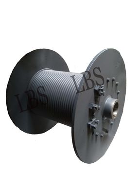 Glavanized Treatment LBS Grooved Drum Durable For Hoisting And Crane
