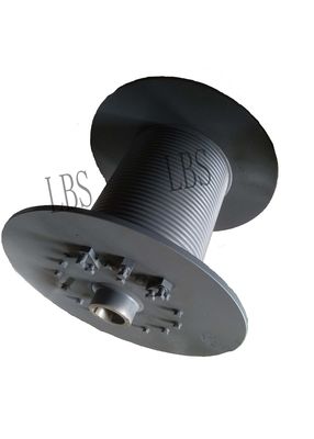 Glavanized Treatment LBS Grooved Drum Durable For Hoisting And Crane