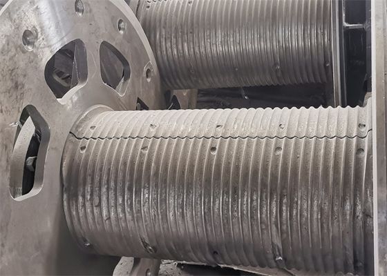 آستین های جداشدنی Lebus که به درام وینچ جوش داده شده یا پیچ شده اند