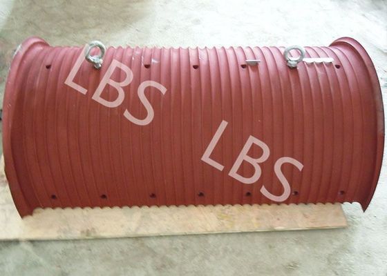 طناب سیم یا طبل بلند کردن طبل مورد نیاز Lebus Sleeve Material Steel