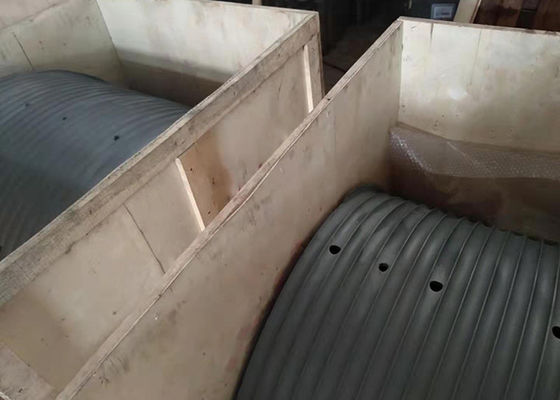 طراحی سفارشی طبل بلند کننده فولادی آستین شکاف دار آستین سیم