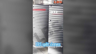 آستین های شکاف شیاردار دقیق LBS برای کاربردهای درام وینچ